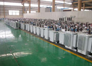 吕梁油浸式变压器成品车间